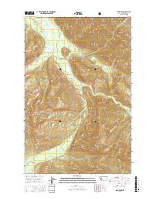 Pilot Peak 2017 topographic map thumbnail