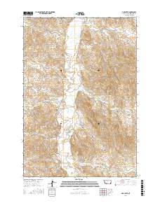 Pine Creek 2017 topographic map thumbnail