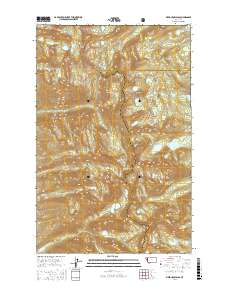 Piper-Crow Pass 2017 topographic map thumbnail