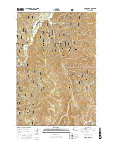 Piquett Creek 2017 topographic map thumbnail