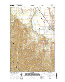 Plains 2017 topographic map thumbnail
