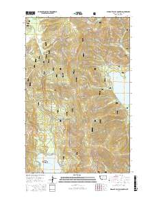 Pleasant Valley Mountain 2017 topographic map thumbnail