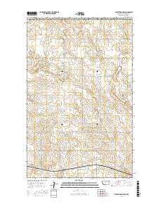 Plentywood NW 2017 topographic map thumbnail