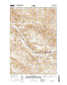 Plevna 2017 topographic map thumbnail