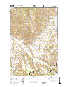Potato Lakes 2017 topographic map thumbnail