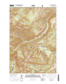 Potosi Peak 2017 topographic map thumbnail