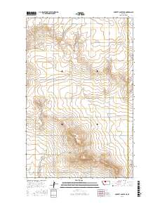 Poverty Coulee NE 2017 topographic map thumbnail