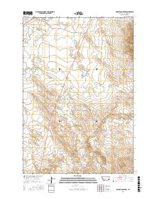 Prairie Dog Creek 2017 topographic map thumbnail