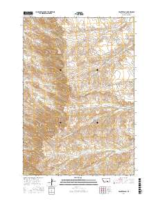 Prante Ranch 2017 topographic map thumbnail