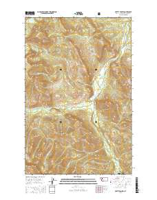 Pretty Prairie 2017 topographic map thumbnail