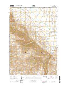 Price Creek 2017 topographic map thumbnail