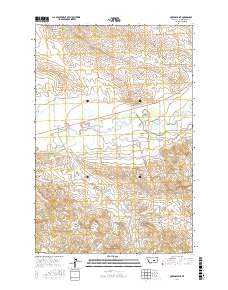 Queens Point 2017 topographic map thumbnail