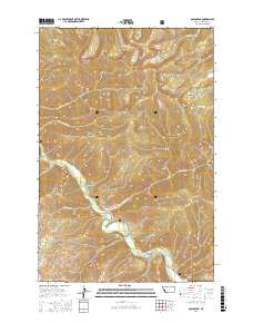 Quigg Peak 2017 topographic map thumbnail