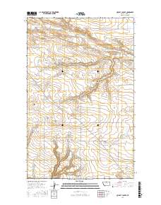 Quigley Coulee 2017 topographic map thumbnail