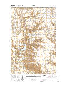 Rabbit Hills 2017 topographic map thumbnail