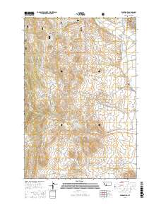 Radersburg 2017 topographic map thumbnail