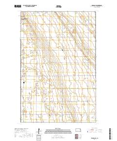 Emerado SW 2017 topographic map thumbnail