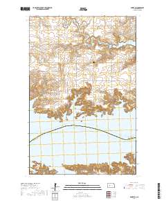Emmet SW 2017 topographic map thumbnail