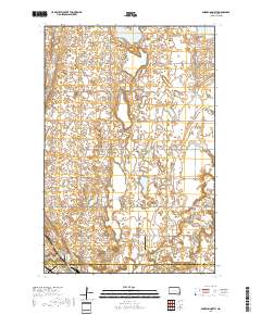 Enderlin North 2018 topographic map thumbnail