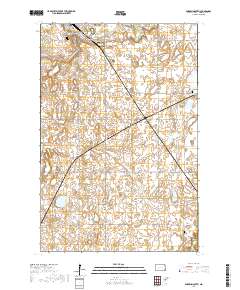 Enderlin South 2017 topographic map thumbnail