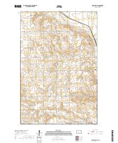 Fort Clark NE 2017 topographic map thumbnail