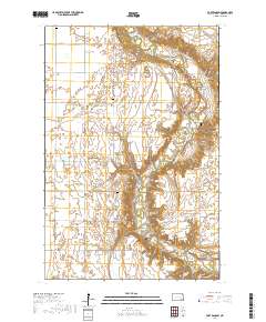 Fort Ransom 2017 topographic map thumbnail