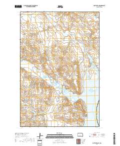 Fort Yates NW 2018 topographic map thumbnail