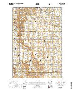 Fryburg 2018 topographic map thumbnail