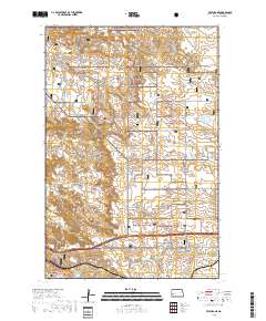 Fryburg NE 2018 topographic map thumbnail