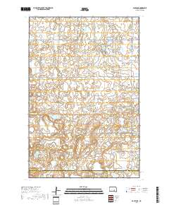 Gackle NE 2018 topographic map thumbnail