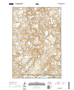 Gackle North 2018 topographic map thumbnail