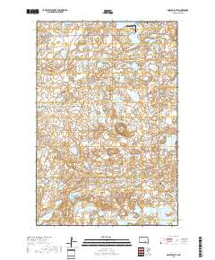 Gackle South 2018 topographic map thumbnail