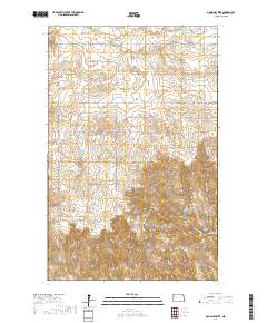 Gamache Creek 2017 topographic map thumbnail
