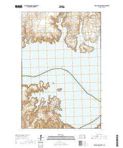 Garrison Dam North 2017 topographic map thumbnail