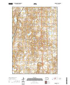Garrison NE 2018 topographic map thumbnail
