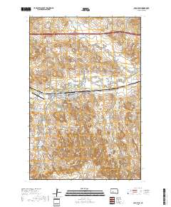 Glen Ullin 2018 topographic map thumbnail