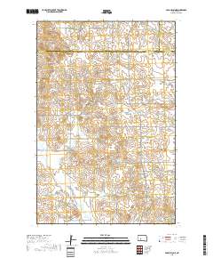 Glen Ullin NE 2018 topographic map thumbnail