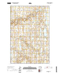 Golden Lake 2018 topographic map thumbnail