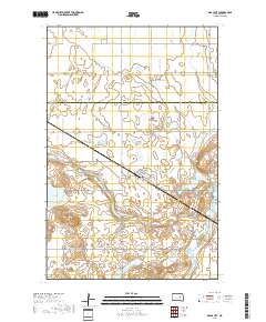 Grace City 2018 topographic map thumbnail