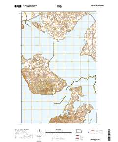Grahams Island 2017 topographic map thumbnail