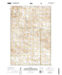 Grassy Butte SE 2017 topographic map thumbnail