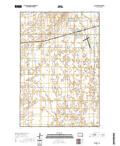 Gwinner 2018 topographic map thumbnail