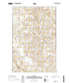 Hannah SE 2017 topographic map thumbnail
