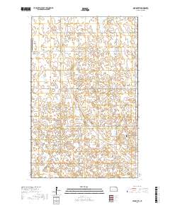 Hannah SW 2017 topographic map thumbnail
