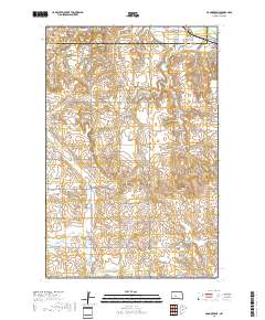Hannover NE 2018 topographic map thumbnail