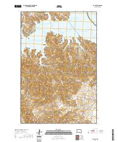 Hay Flat 2018 topographic map thumbnail