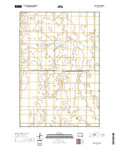 Hecla NE 2018 topographic map thumbnail
