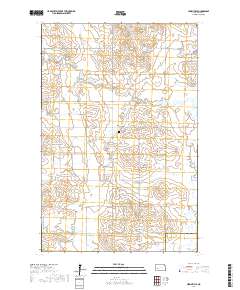Hirschville 2017 topographic map thumbnail
