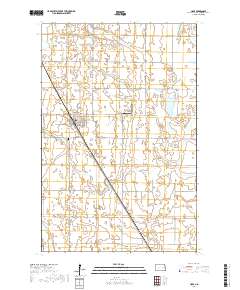 Hope 2017 topographic map thumbnail