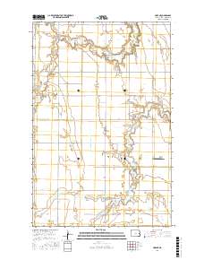 Hope NE 2017 topographic map thumbnail